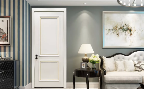 廠價推薦鑫順來X-5023平開外扣實木烤漆門