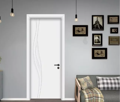 廠價直銷鑫順來X-5017平開實木烤漆門