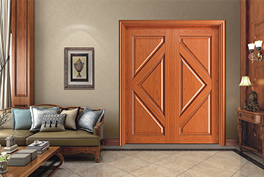 廠價(jià)直銷鑫順來X-7012平開實(shí)木烤漆門