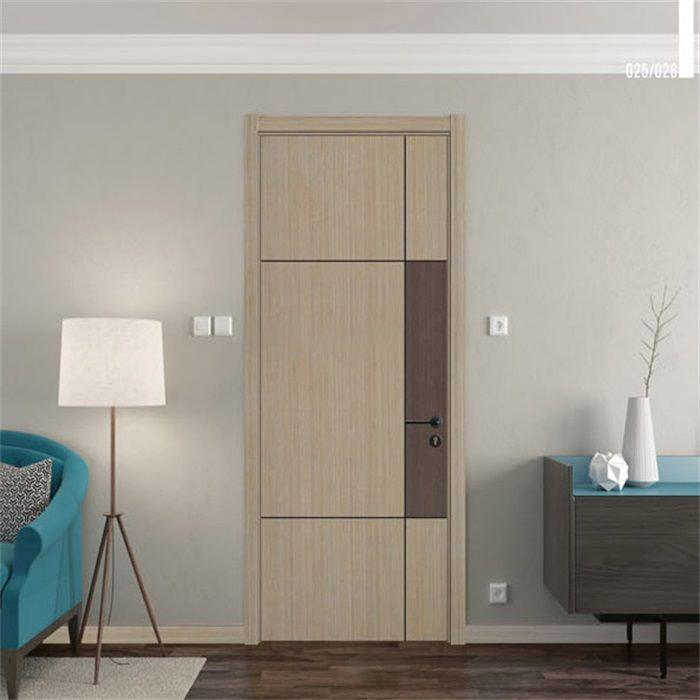 廠價直銷鑫順來X-7026平開實木烤漆門