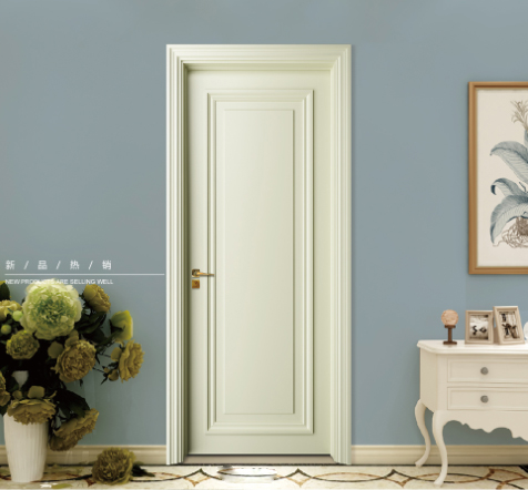 廠價直銷鑫順來X-8046平開名扣實木烤漆門