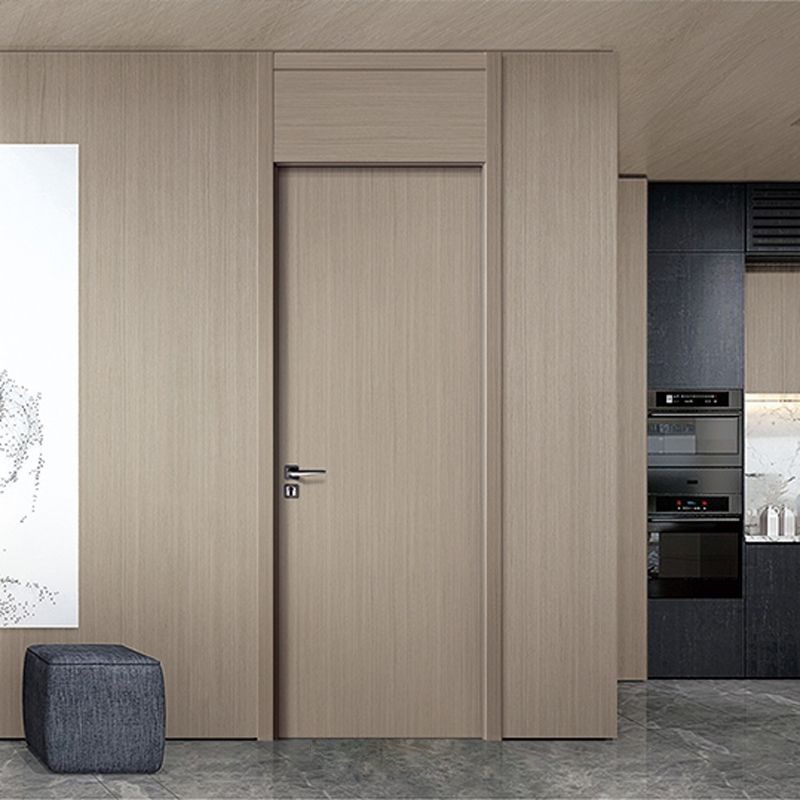 廠價直銷鑫順來X-8116平開帶封嚴實木烤漆門